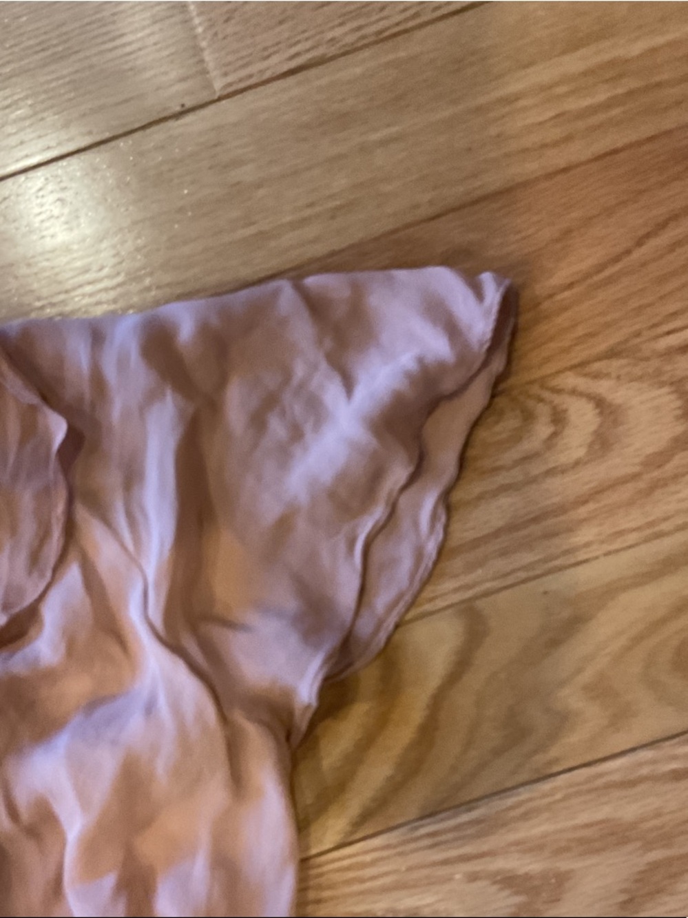 Joie Women's Dusty Rose Ruffle Wrap Top - Elegant Tie-Side Blouse XS silk - Picture 7 of 11